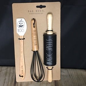 Rae Dunn Mini Halloween Baking Set new